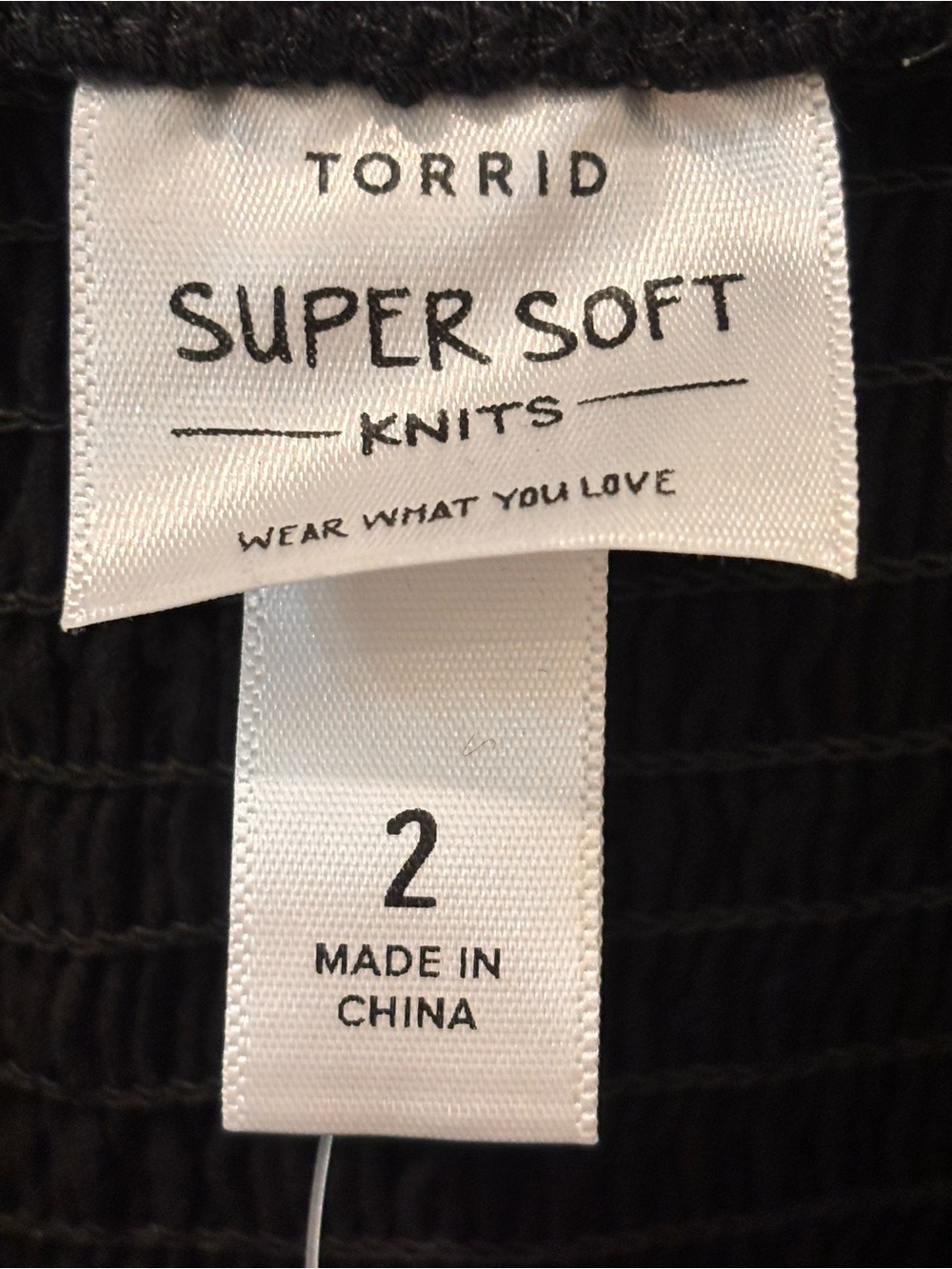 Torrid Super Soft Black Ruffle Strap Tank Top - Picture 2 of 5